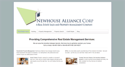 Desktop Screenshot of newhousealliance.com